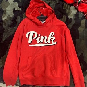 Red Hoodie (Pink)